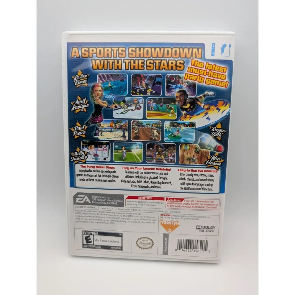 Celebrity Sports Showdown - Nintendo Wii Complete CIB Tested